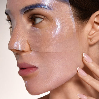 Hydrogel Sheet Mask Infused with Piezoelectric Crystals - 8 Pack - Andara® by Eraser Queen